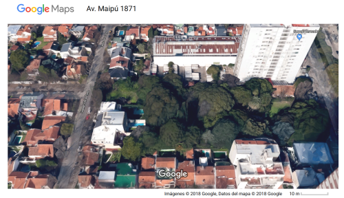 Preocupación de vecinos por obras realizadas en una de las ultimas quintas de Florida | Pedido de Informe