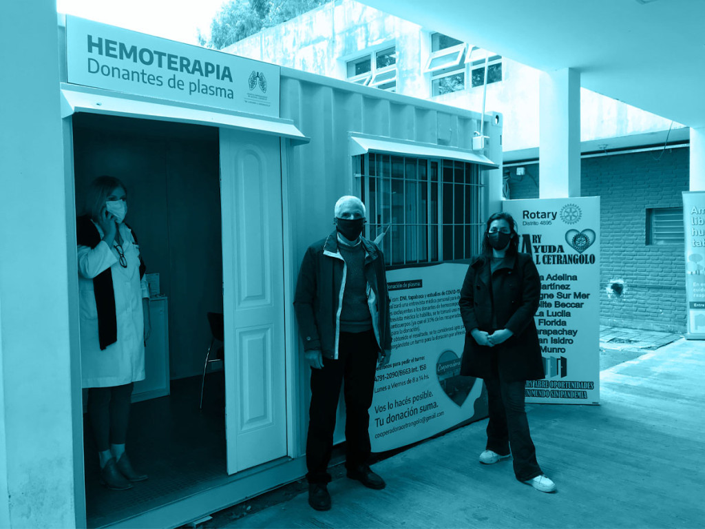 DONACIÓN DE PLASMA VICENTE LÓPEZ