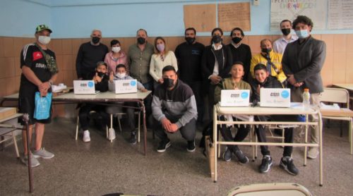 Sofía Vannelli, participó de la entrega de Netbooks en la Escuela Secundaria N° 2 Anexo de Villa Martelli