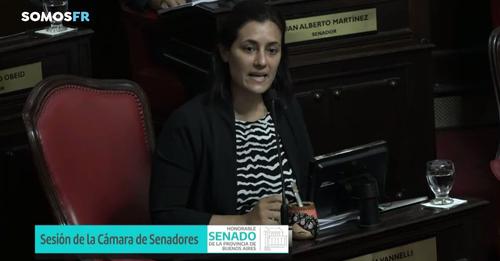 Sofi Vannelli y las reelecciones indefinidas: “No vamos a borrar con el codo, lo que escribimos con la mano”