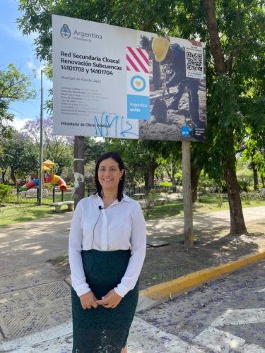 Sofi Vannelli desenmascara el discurso de Soledad Martínez por la inversión nacional y provincial en el distrito