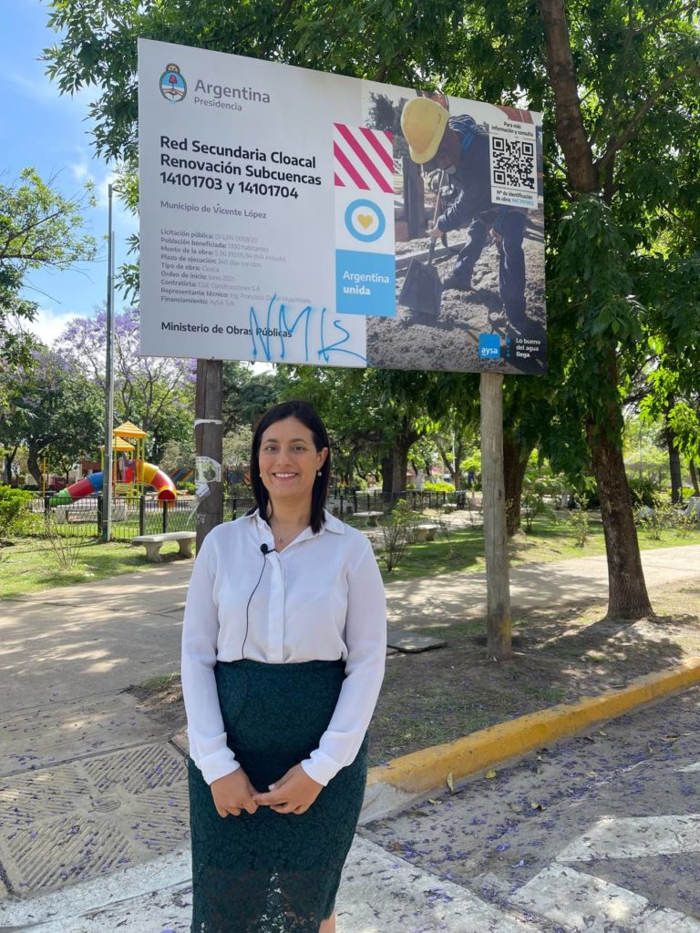 Sofi Vannelli desenmascara el discurso de Soledad Martínez por la inversión nacional y provincial en el distrito