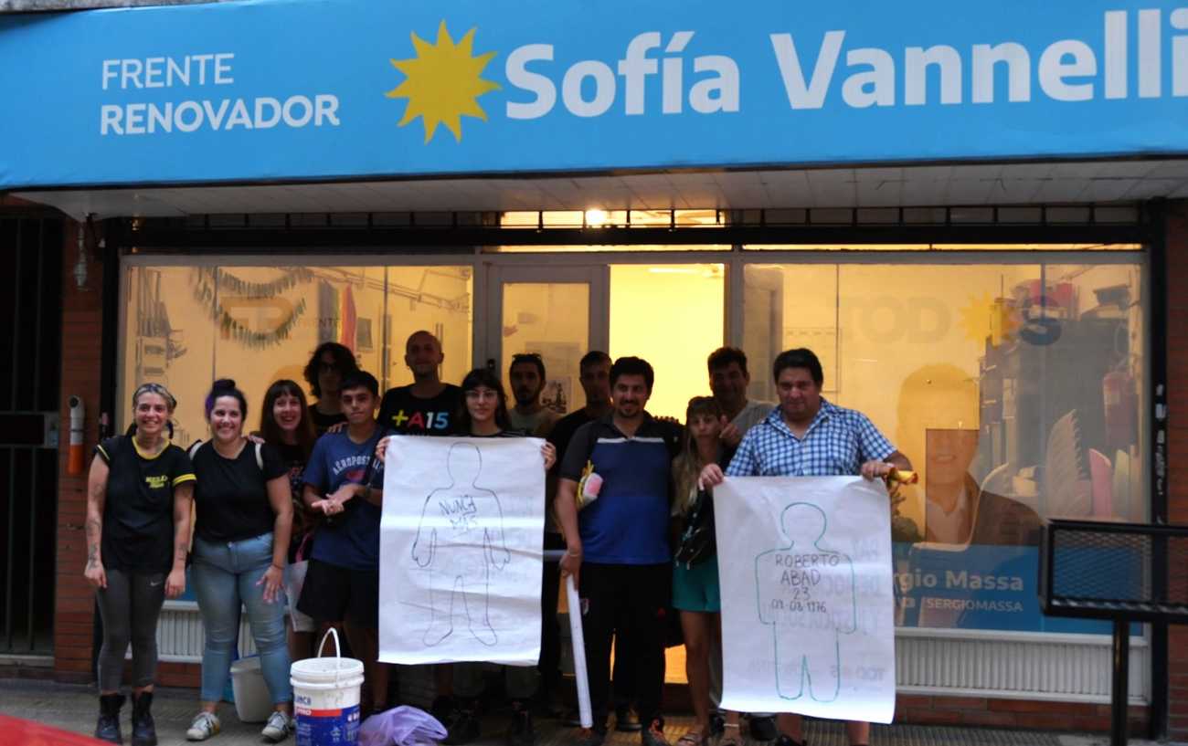 Siluetazo por la Memoria en Vicente López
