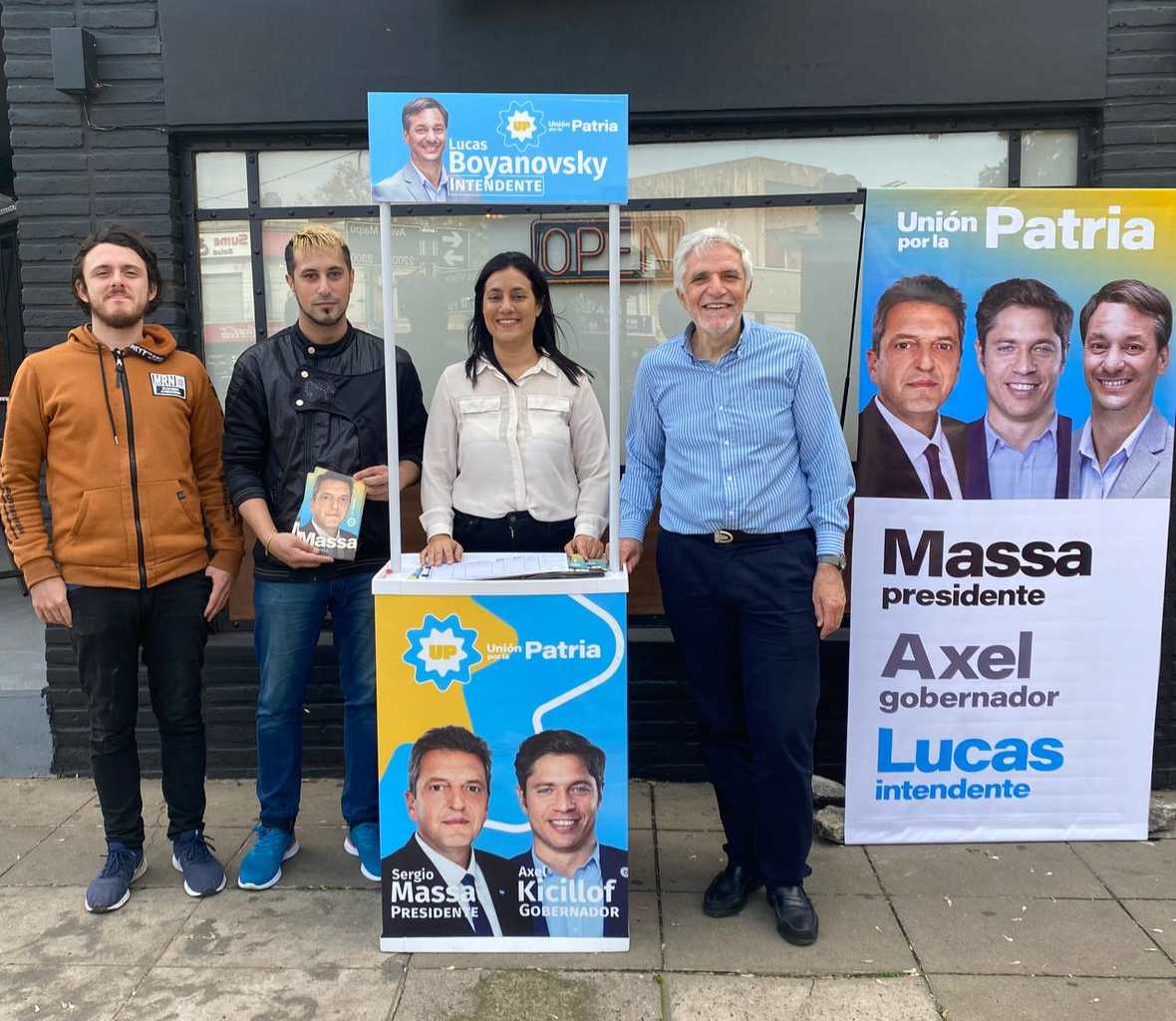 El peronismo de Vicente López, en las calles con la propuesta de Unión por la Patria