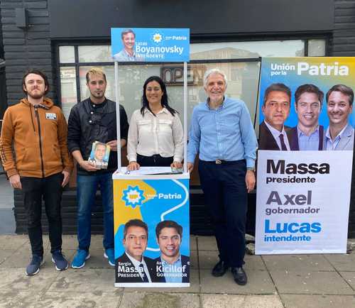 El peronismo de Vicente López, en las calles con la propuesta de Unión por la Patria