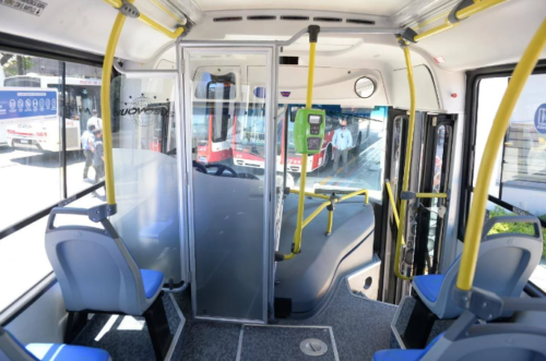 Cabinas de seguridad en el transporte público| Proyecto de ley