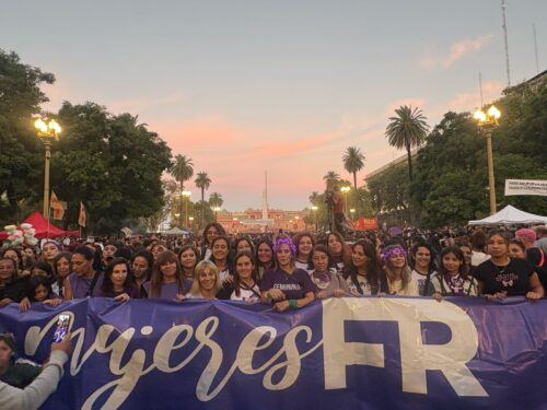 Miles de Mujeres se Movilizaron Contra la Violencia de Género y en Defensa de sus Derechos