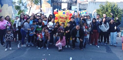 Gran festejo del Día de las Infancias en Barrio La Loma: juegos, regalos y alegría en un día a pura diversión
