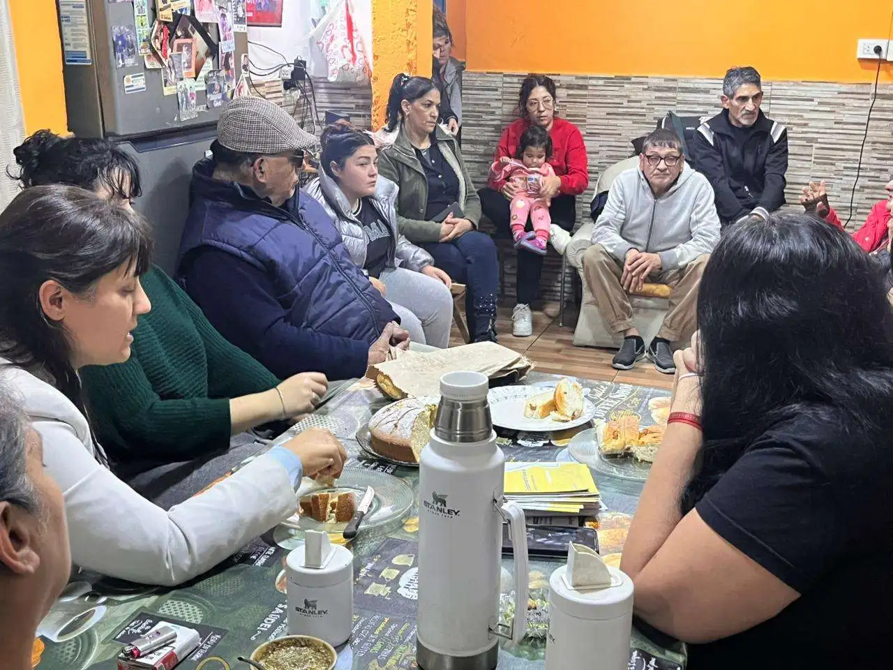 Vannelli visitó el barrio Melo: reclamos por la crisis social y la necesidad de ser escuchados