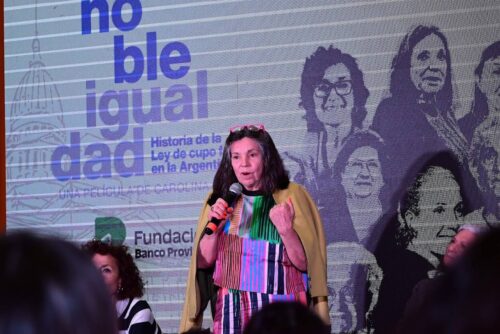 Reconocimiento al documental “Noble Igualdad” sobre la sanción de la Ley de Cupo Femenino | Proyecto de declaración